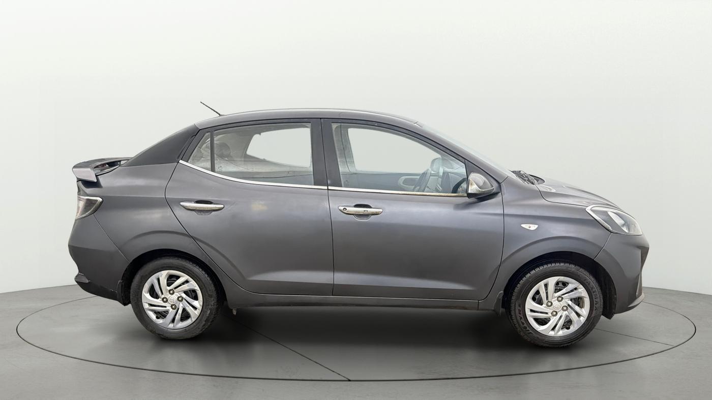 2022 Hyundai AURA S 1.2 CNG, CNG, Manual, 70,843 km, Right Side View