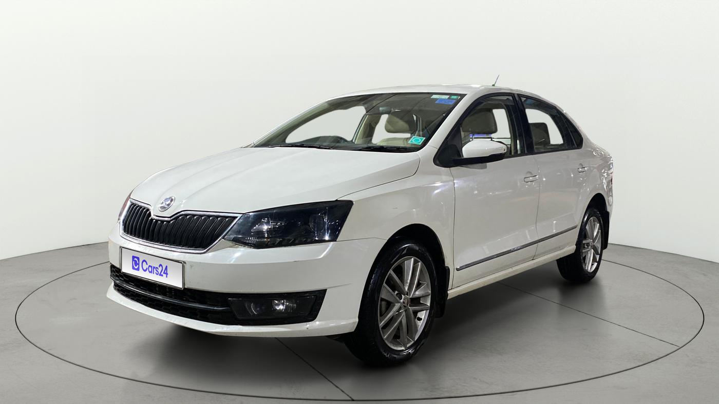 2019 Skoda Rapid STYLE 1.6 MPI AT, Petrol, Automatic, 10,242 km, Left Front Diagonal