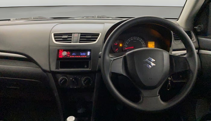 2015 Maruti Swift LXI, Petrol, Manual, 1,08,261 km, Steering Wheel Close Up