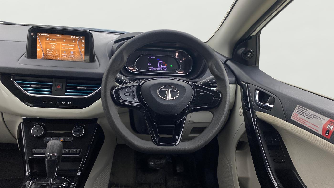 2023 Tata NEXON XZA PLUS PETROL, Petrol, Automatic, 36,172 km, Steering Wheel Close Up