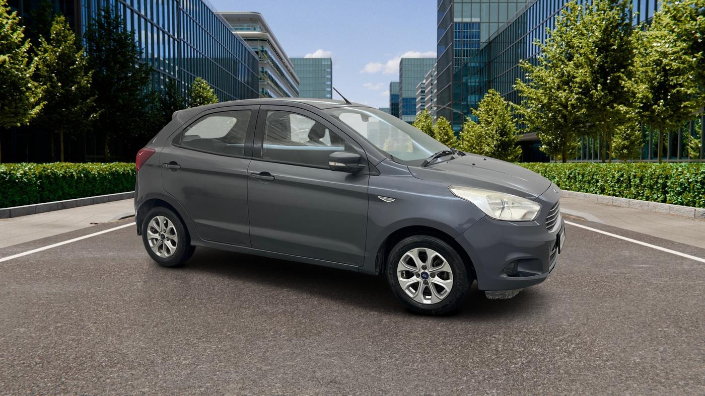 2016 Ford New Figo TITANIUM 1.5 PETROL AT, Petrol, Automatic, 58,669 km, Right Front Diagonal