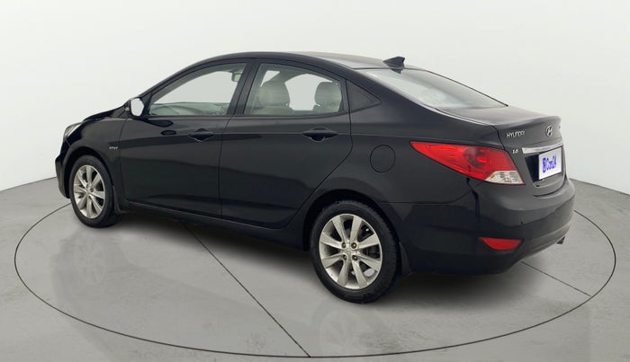 2013 Hyundai Verna FLUIDIC 1.6 VTVT SX, Petrol, Manual, 1,10,231 km, Left Back Diagonal