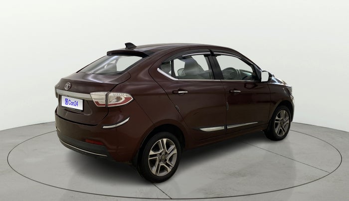 2023 Tata TIGOR XZA PLUS LEATHERETTE, Petrol, Automatic, 15,735 km, Right Back Diagonal