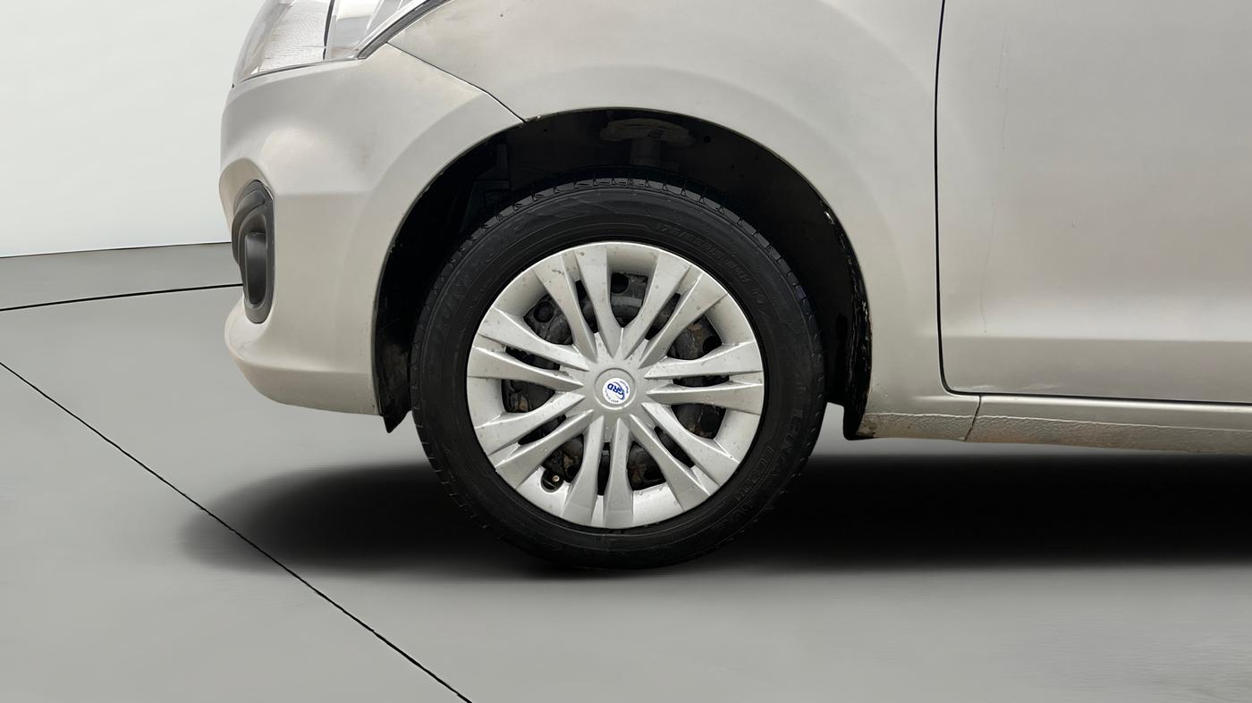 2017 Maruti Ertiga VXI CNG, CNG, Manual, 1,23,061 km, Left Front Wheel