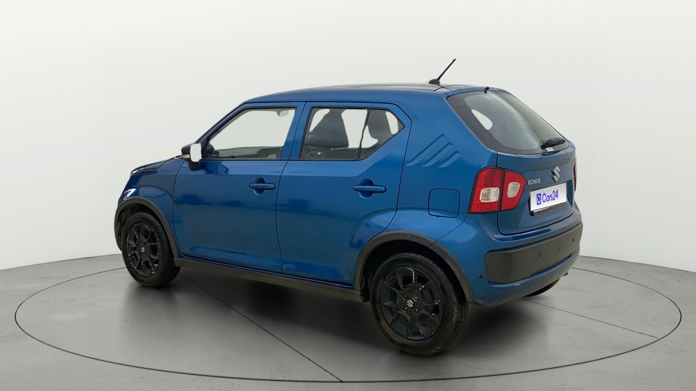 2017 Maruti IGNIS ZETA 1.2 AMT, Petrol, Automatic, 13,268 km, Left Back Diagonal