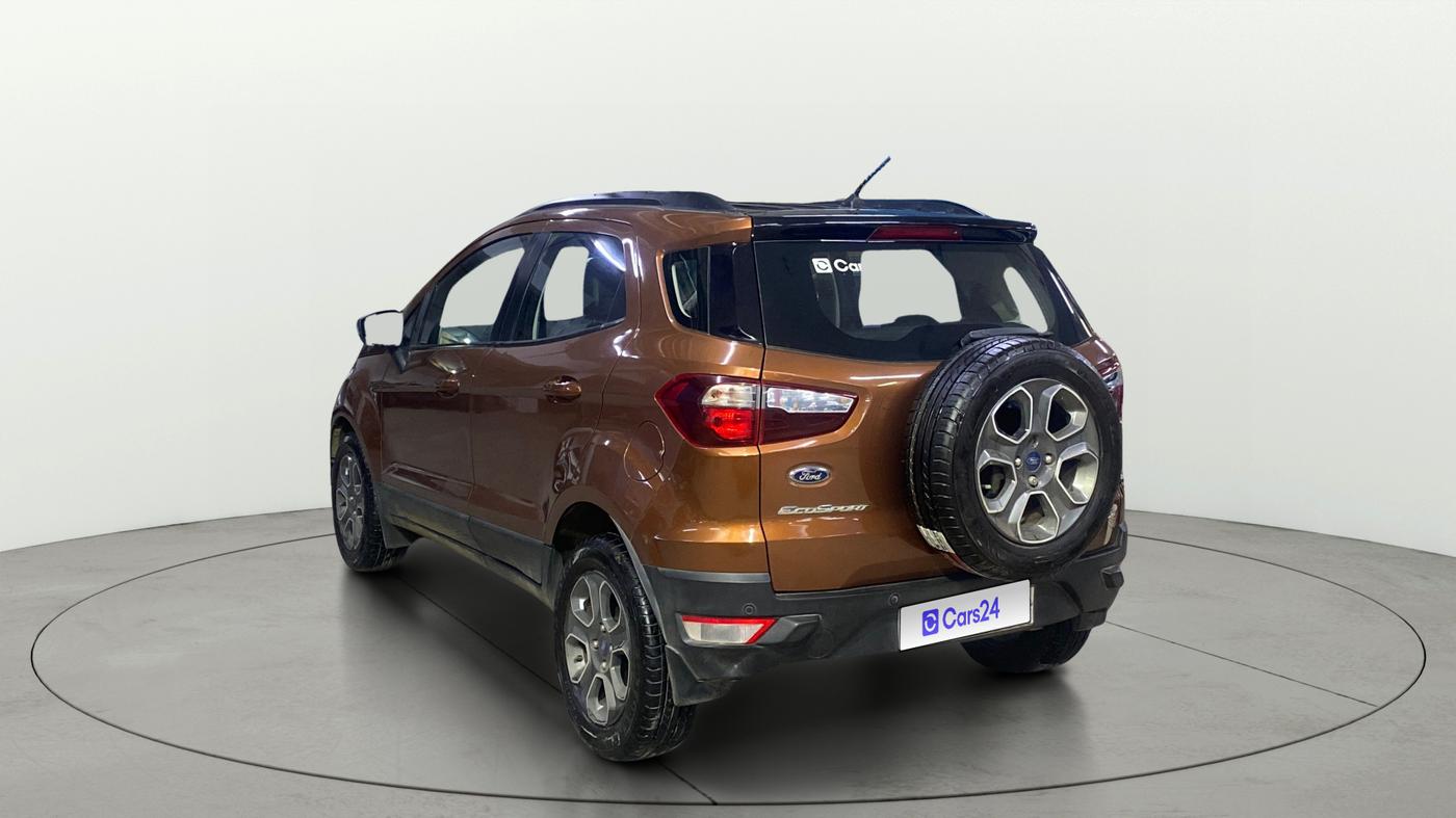 2020 Ford Ecosport TITANIUM 1.5L SPORTS(SUNROOF) DIESEL, Diesel, Manual, 46,392 km, Left Back Diagonal