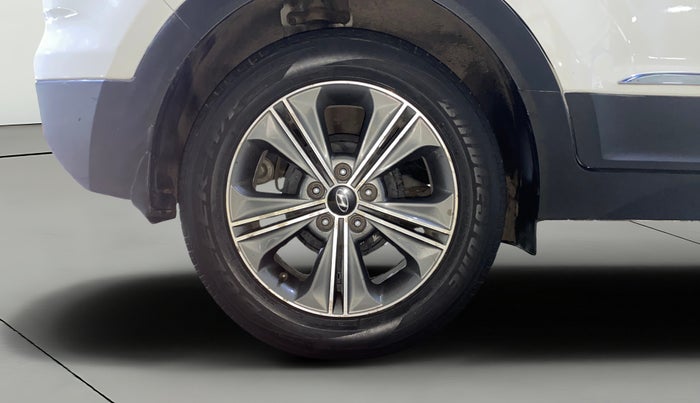 2017 Hyundai Creta SX PLUS 1.6 PETROL DUAL TONE, Petrol, Manual, 37,014 km, Right Rear Wheel