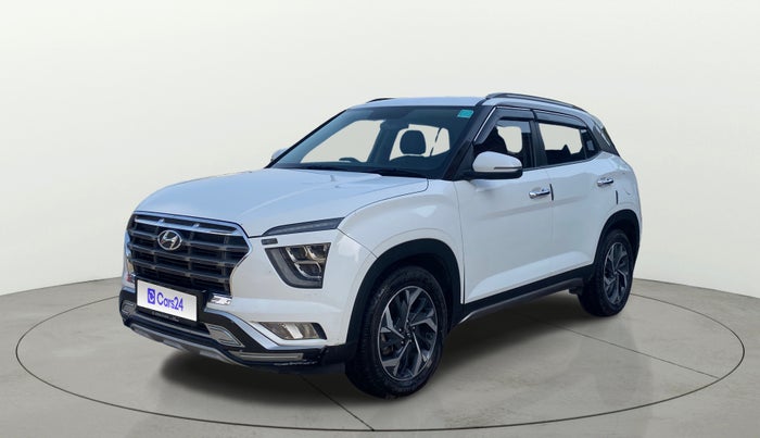 2021 Hyundai Creta SX (O) IVT 1.5 PETROL, Petrol, Automatic, 49,539 km, Left Front Diagonal