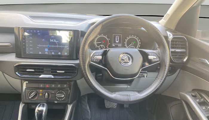 2025 Skoda Kylaq Signature AT, Petrol, Automatic, 9,569 km, Steering Wheel Close Up