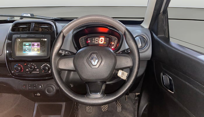 2019 Renault Kwid RXT 0.8 (O), Petrol, Manual, 39,628 km, Steering Wheel Close Up