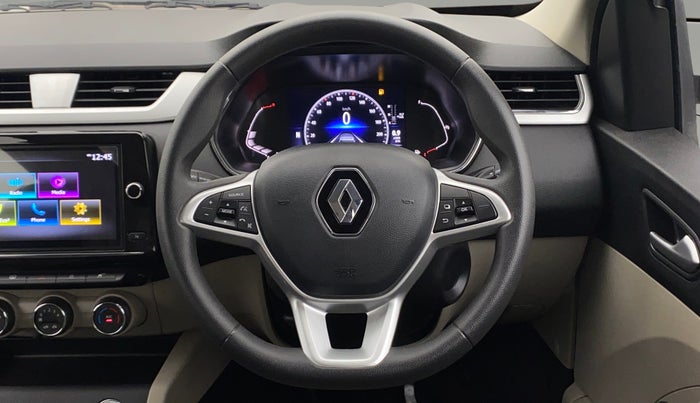 2024 Renault TRIBER RXZ AMT, Petrol, Automatic, 3,817 km, Steering Wheel Close Up