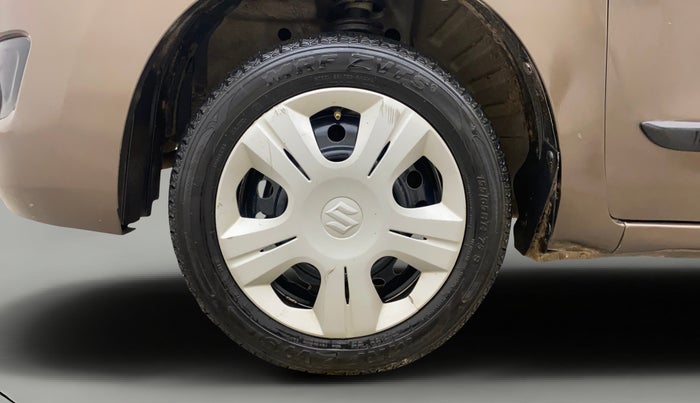 2018 Maruti Wagon R 1.0 VXI AMT, Petrol, Automatic, 80,284 km, Left Front Wheel