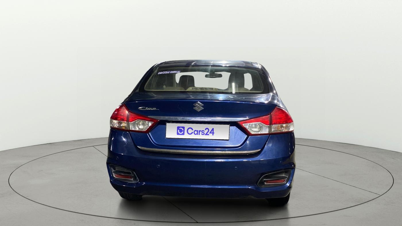 2017 Maruti Ciaz ALPHA 1.4 PETROL, Petrol, Manual, 82,117 km, Back/Rear