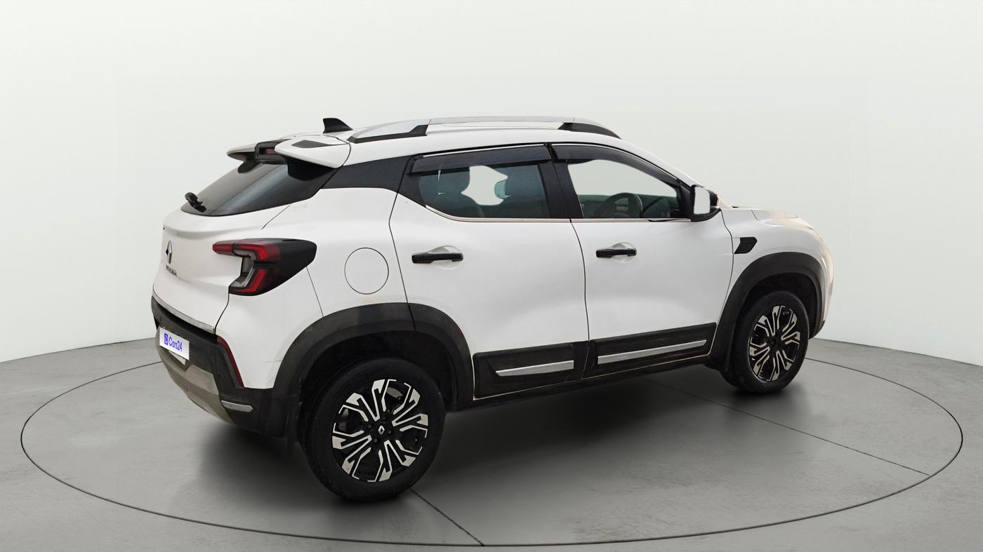 2022 Renault Kiger RXT (O) AMT, Petrol, Automatic, 74,625 km, Right Back Diagonal