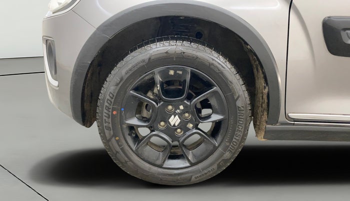 2021 Maruti IGNIS ZETA 1.2 AMT, Petrol, Automatic, 32,616 km, Left Front Wheel