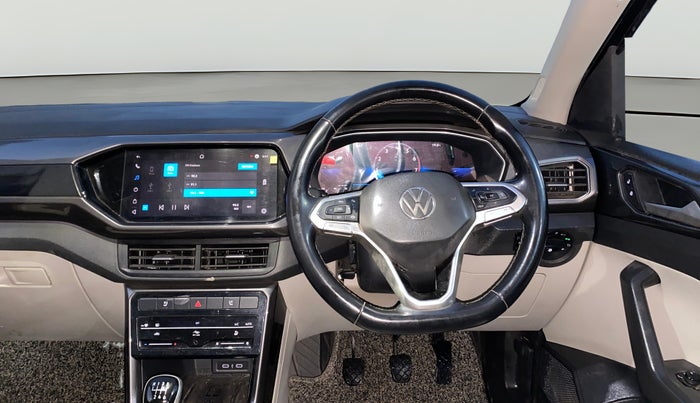 2022 Volkswagen TAIGUN TOPLINE 1.0 TSI MT, Petrol, Manual, 59,704 km, Steering Wheel Close Up