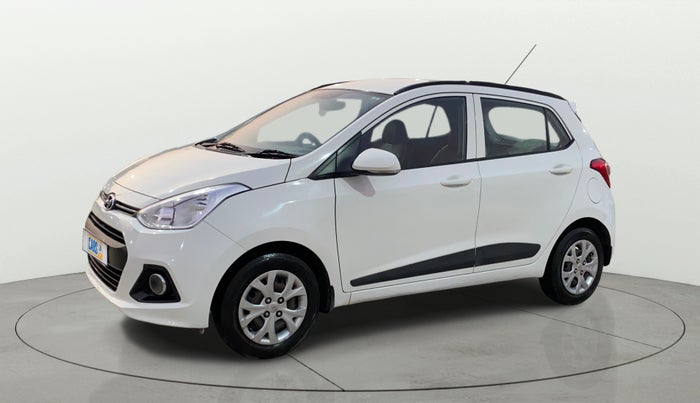 2016 Hyundai Grand i10 SPORTZ 1.2 KAPPA VTVT, Petrol, Manual, 90,804 km, Left Front Diagonal