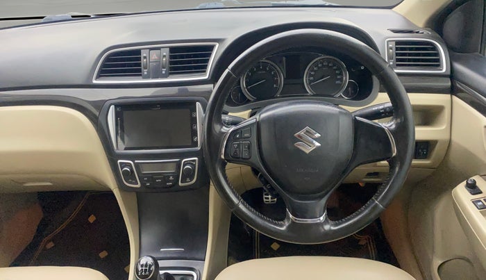 2016 Maruti Ciaz ZXI+, Petrol, Manual, 89,367 km, Steering Wheel Close Up
