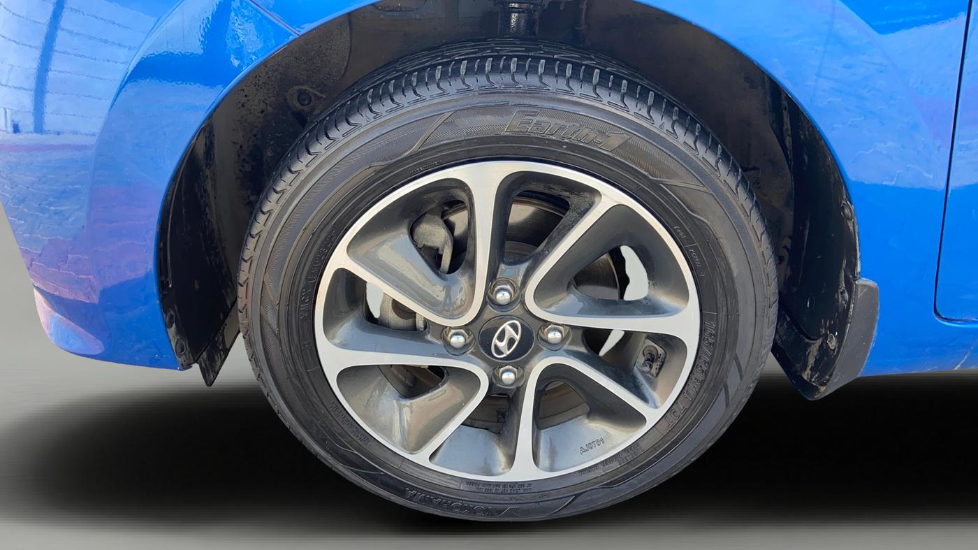 2019 Hyundai Grand i10 SPORTZ AT 1.2 KAPPA VTVT, Petrol, Automatic, 34,128 km, Left Front Wheel