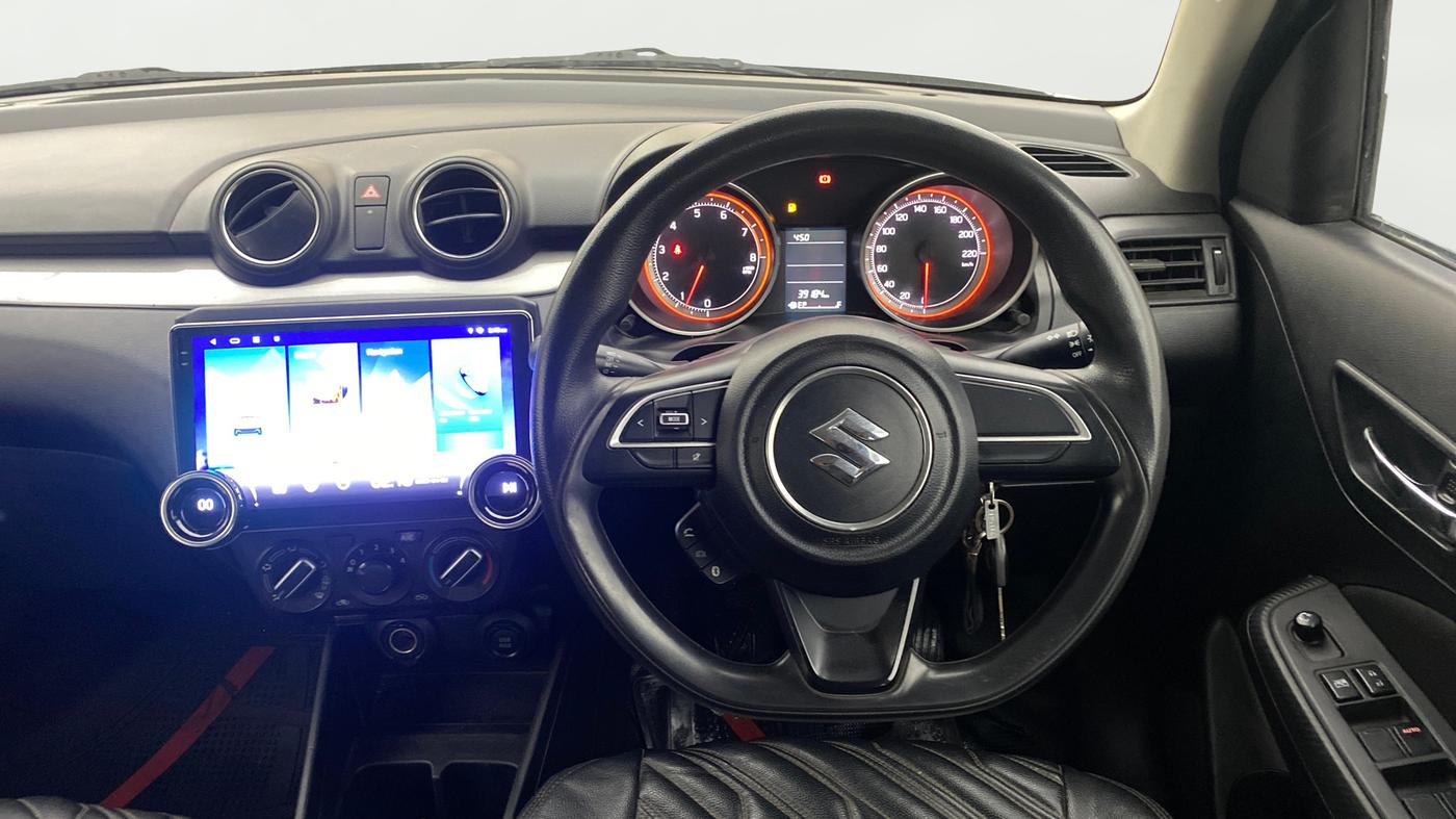 2019 Maruti Swift VXI, Petrol, Manual, 39,124 km, Steering Wheel Close Up