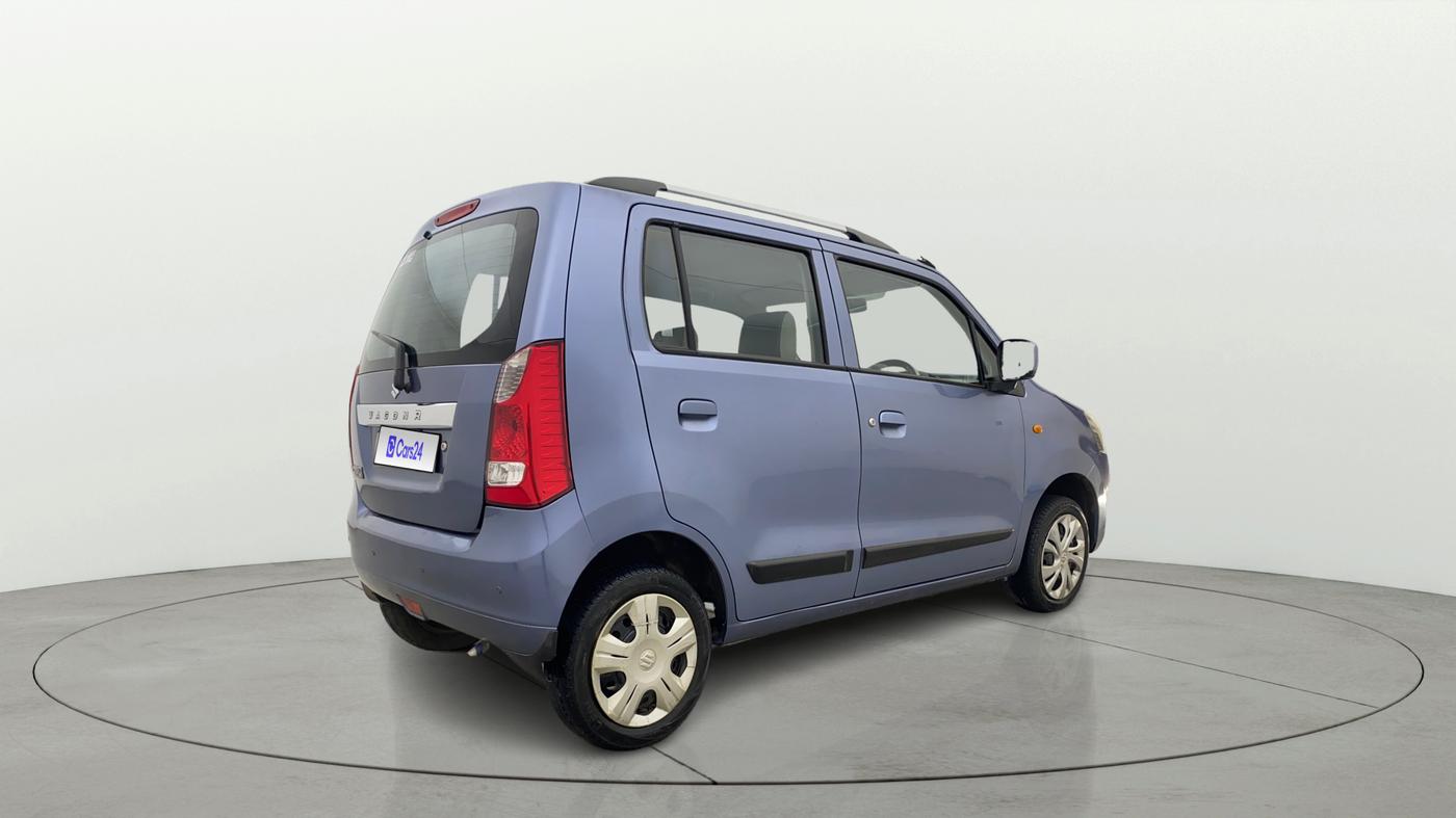 2015 Maruti Wagon R 1.0 VXI, Petrol, Manual, 72,057 km, Right Back Diagonal