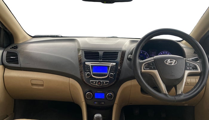 2013 Hyundai Verna FLUIDIC 1.6 CRDI SX, Diesel, Manual, 96,358 km, Dashboard