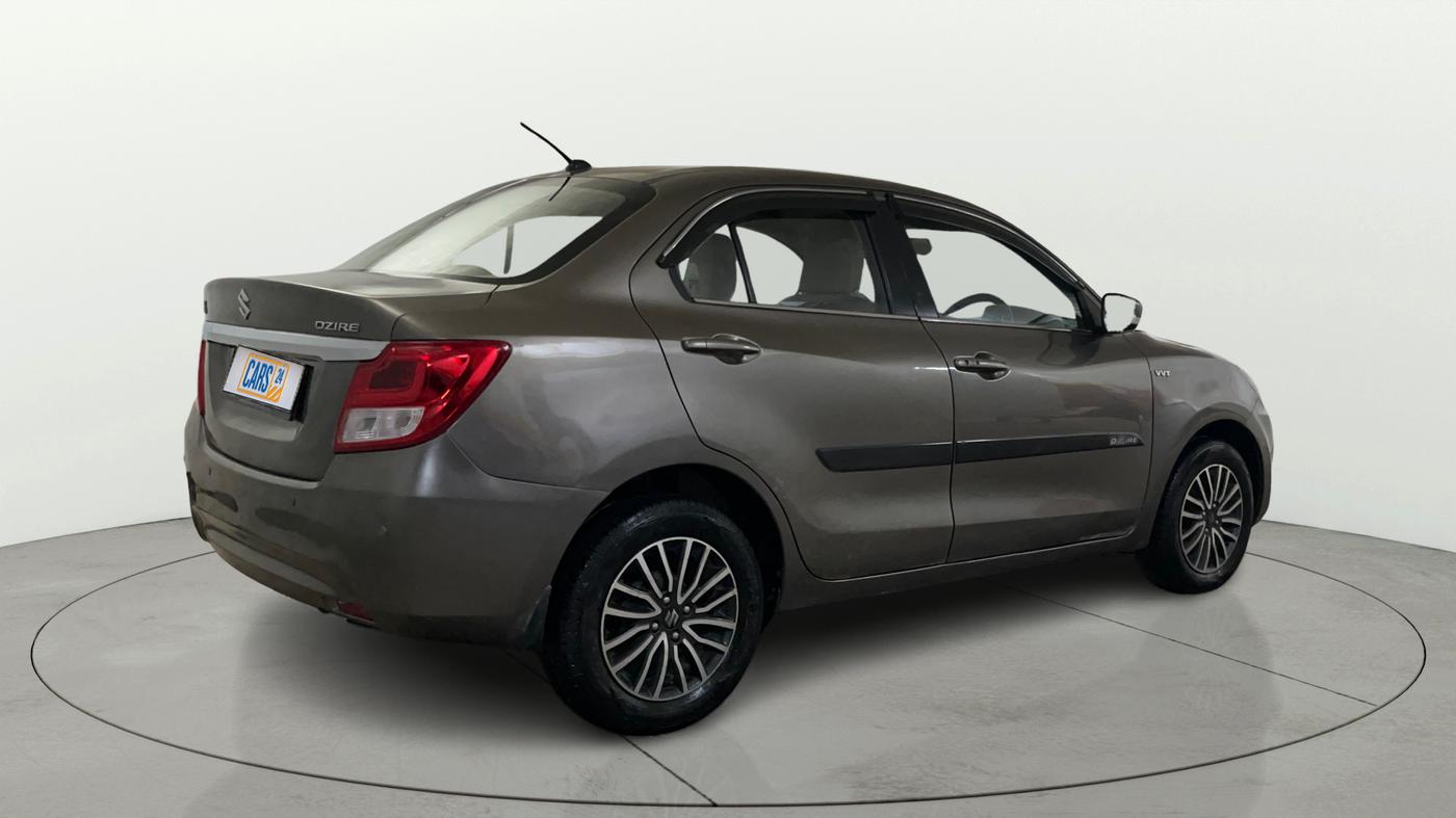 2017 Maruti Dzire ZXI PLUS AMT, Petrol, Automatic, 66,215 km, Right Back Diagonal