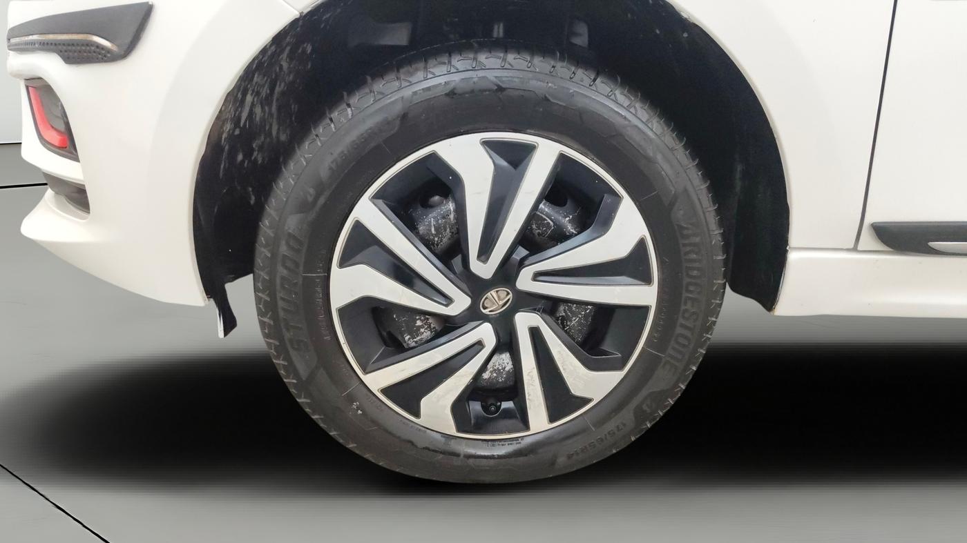 2021 Tata TIGOR XE PETROL, Petrol, Manual, 84,487 km, Left Front Wheel