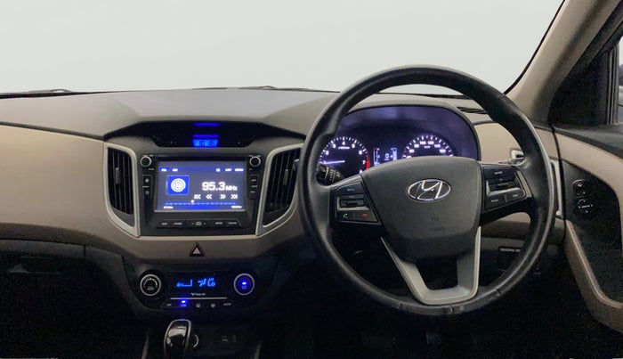 2016 Hyundai Creta SX PLUS AT 1.6 PETROL, Petrol, Automatic, 1,19,342 km, Steering Wheel Close Up