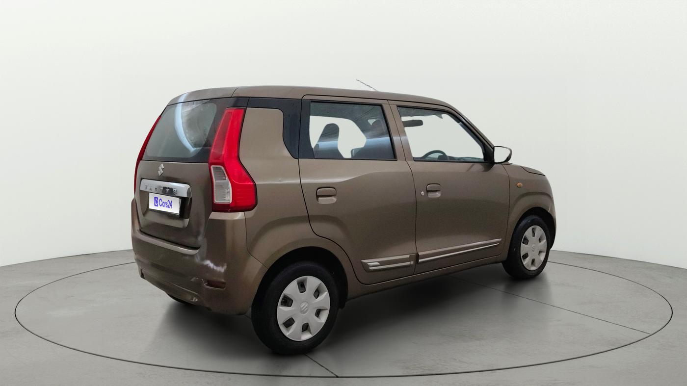 2019 Maruti New Wagon-R VXI 1.0 AMT, Petrol, Automatic, 49,717 km, Right Back Diagonal