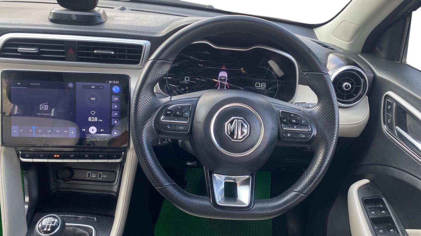 2022 MG ASTOR SHARP EX 1.5 MT, Petrol, Manual, 13,740 km, Steering Wheel Close Up