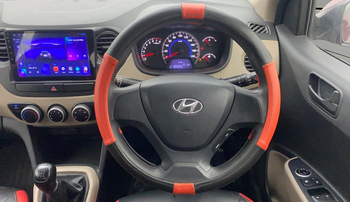 2014 Hyundai Grand i10 MAGNA 1.2 KAPPA VTVT, Petrol, Manual, 85,229 km, Steering Wheel Close Up