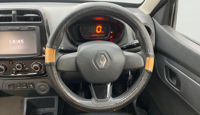 2016 Renault Kwid RXT 1.0, Petrol, Manual, 62,552 km, Steering Wheel Close Up