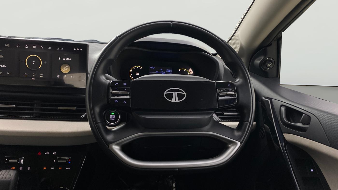 2025 Tata Curvv Creative S 1.2 Petrol 6MT, Petrol, Manual, 11,609 km, Steering Wheel Close Up