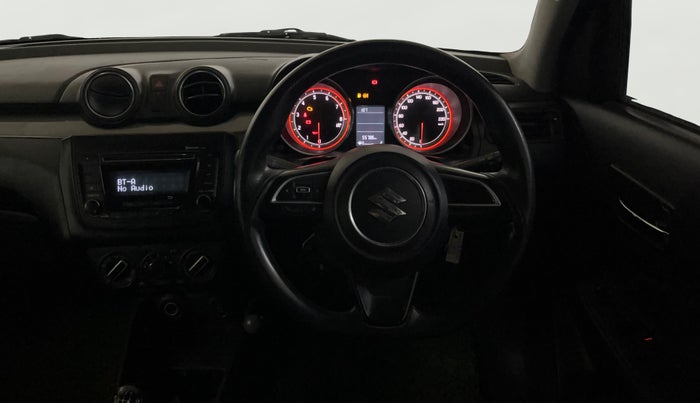 2018 Maruti Swift VXI, Petrol, Manual, 55,775 km, Steering Wheel Close Up
