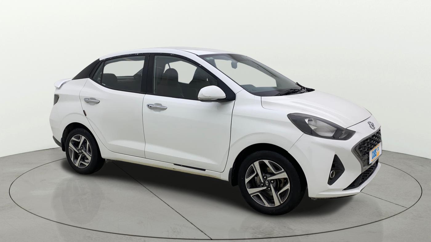 2021 Hyundai AURA SX 1.2, Petrol, Manual, 74,307 km, Right Front Diagonal