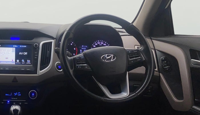2018 Hyundai Creta SX (O) 1.6 DIESEL, Diesel, Manual, 66,011 km, Steering Wheel Close Up