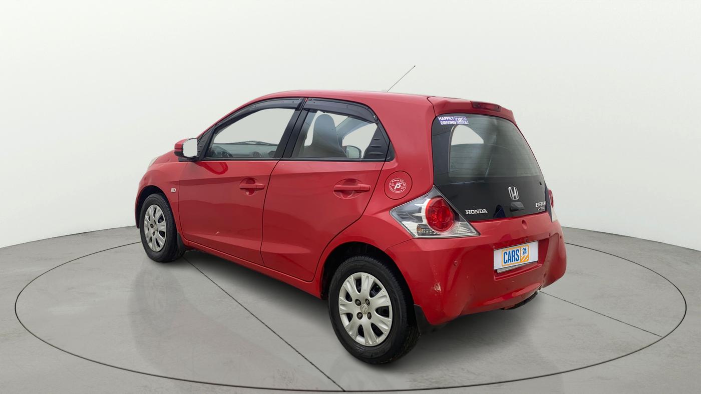 2014 Honda Brio S MT, Petrol, Manual, 90,678 km, Left Back Diagonal