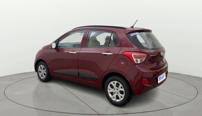 2014 Hyundai Grand i10 SPORTZ 1.2 KAPPA VTVT, Petrol, Manual, 73,755 km, Left Back Diagonal