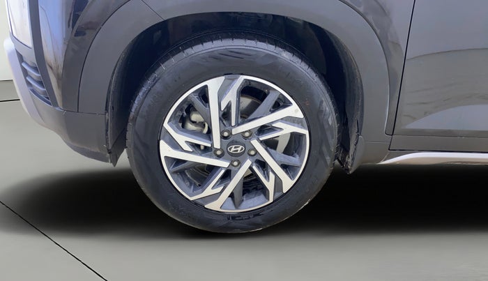 2024 Hyundai Creta SX TECH 1.5 PETROL iVT, Petrol, Automatic, 23,148 km, Left Front Wheel