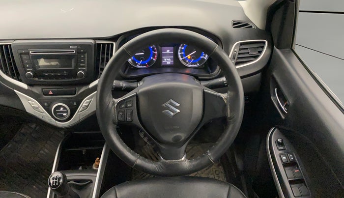 2018 Maruti Baleno DELTA PETROL 1.2, Petrol, Manual, 78,741 km, Steering Wheel Close Up