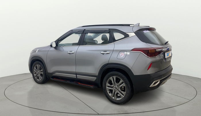 2021 KIA SELTOS HTX 1.5 CVT PETROL, Petrol, Automatic, 61,116 km, Left Back Diagonal