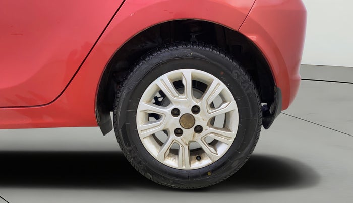 2017 Tata Tiago XZA PETROL, Petrol, Automatic, 37,379 km, Left Rear Wheel