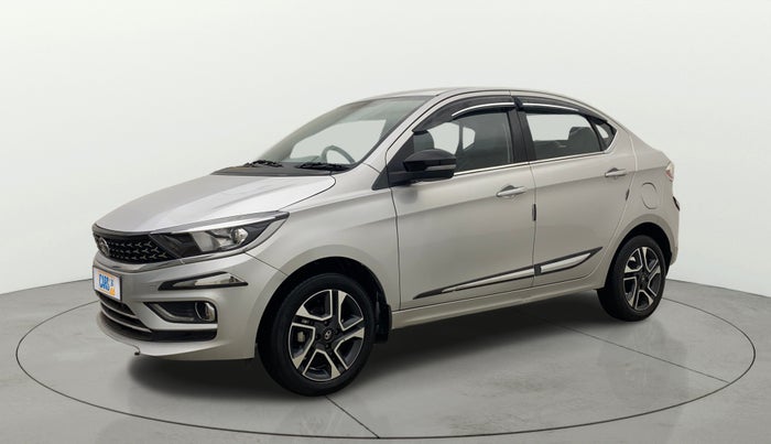 2021 Tata TIGOR XZA PLUS PETROL, Petrol, Automatic, 7,379 km, Left Front Diagonal