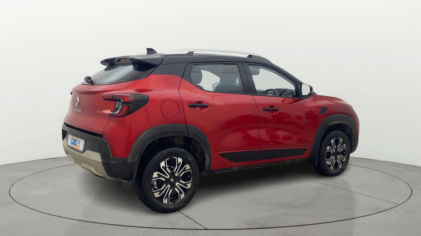 2022 Renault Kiger RXT (O) AMT DUAL TONE, Petrol, Automatic, 34,838 km, Right Back Diagonal