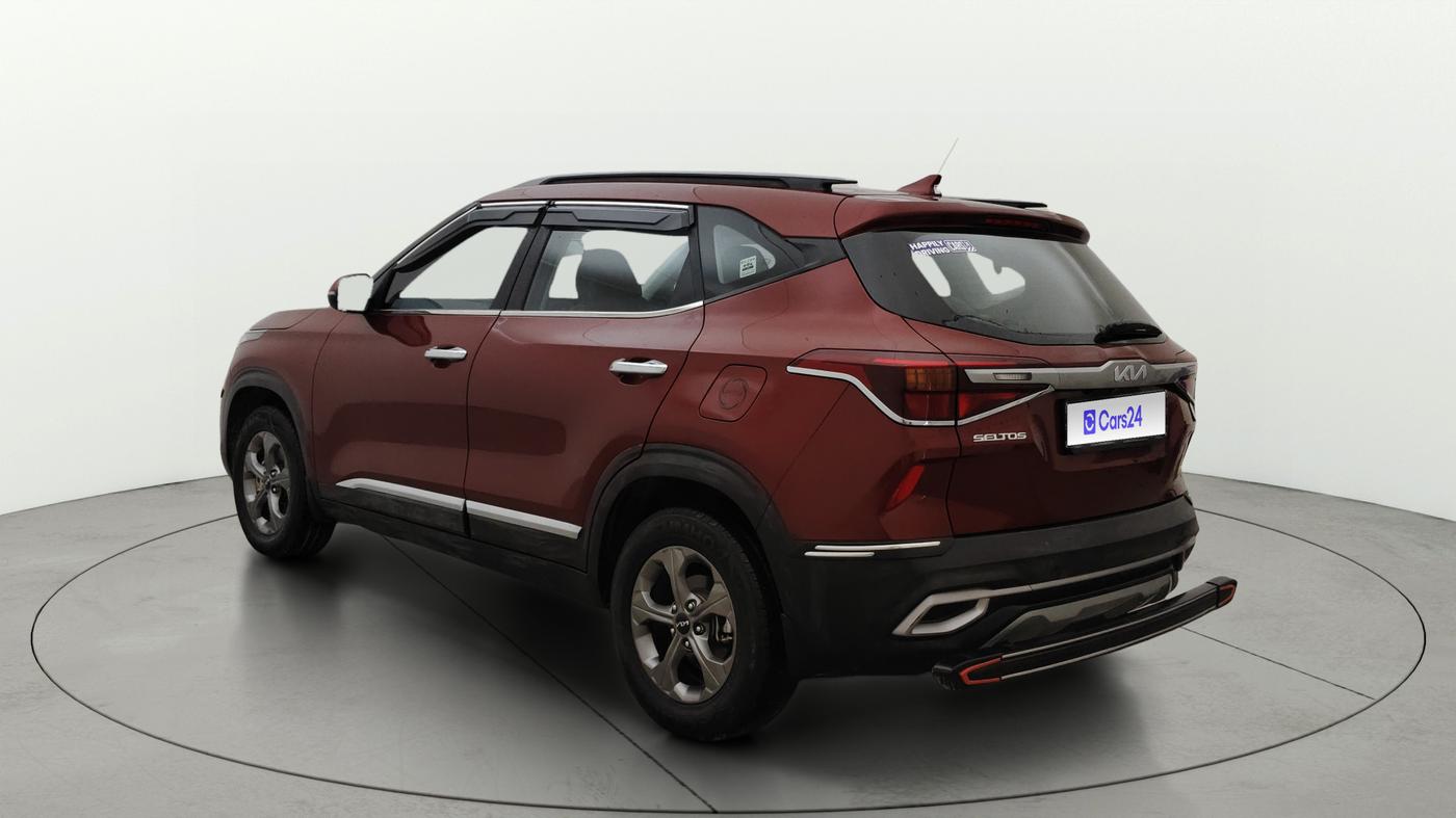 2023 KIA SELTOS HTK PLUS 1.5 IMT, Petrol, Manual, 30,337 km, Left Back Diagonal