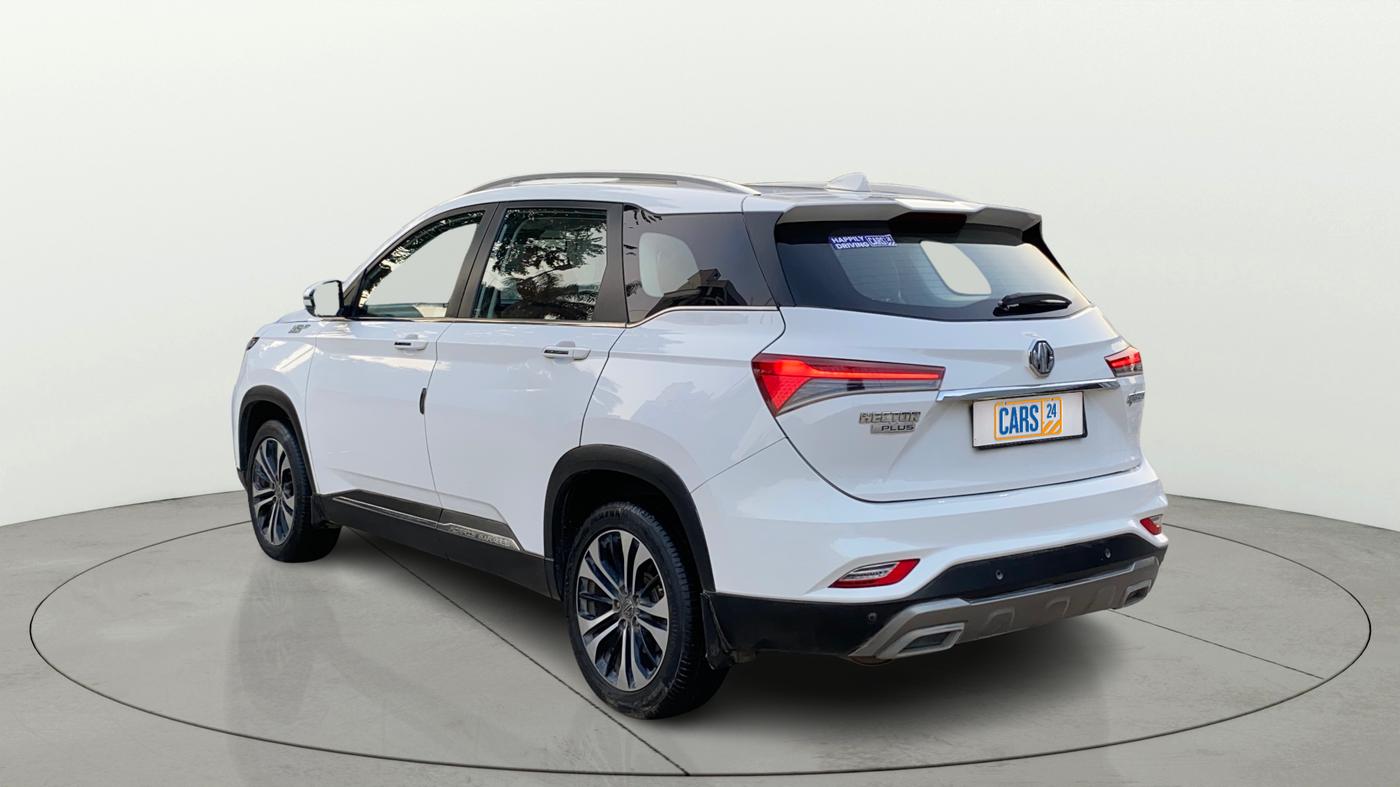 2021 MG HECTOR PLUS SHARP 1.5 PETROL TURBO HYBRID MT 6-STR, Petrol, Manual, 40,877 km, Left Back Diagonal