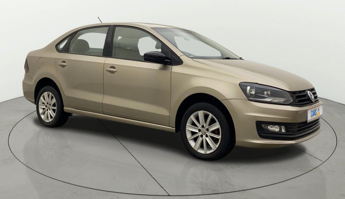 2015 Volkswagen Vento HIGHLINE 1.5 AT, Diesel, Automatic, 70,376 km, Right Front Diagonal