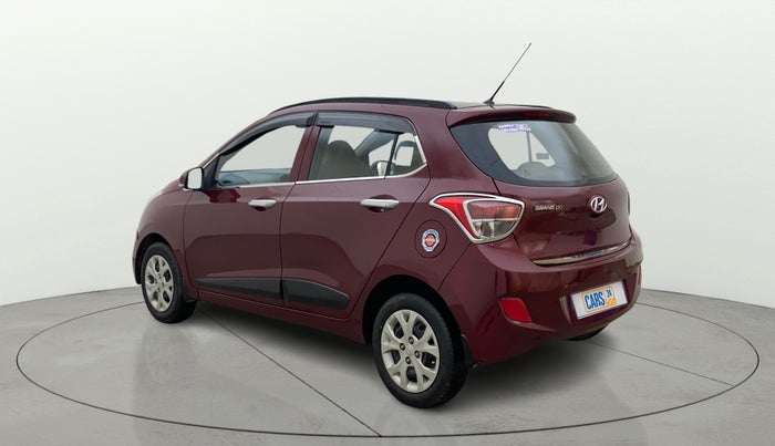 2016 Hyundai Grand i10 SPORTZ 1.2 KAPPA VTVT, Petrol, Manual, 57,446 km, Left Back Diagonal