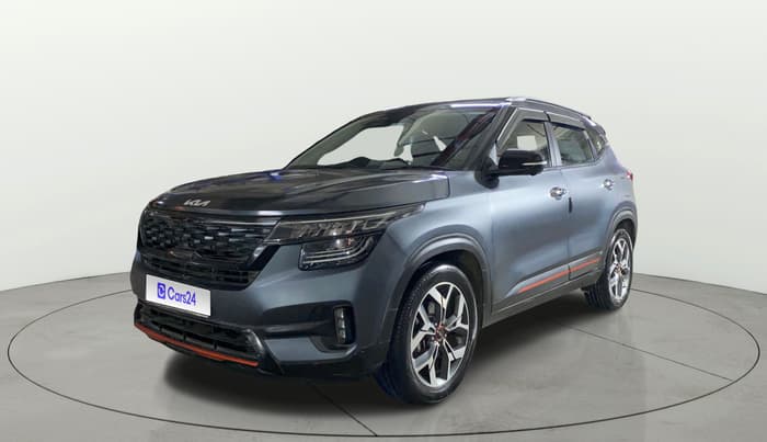 2021 KIA SELTOS X LINE 1.4 PETROL DCT, Petrol, Automatic, 71,878 km, Left Front Diagonal
